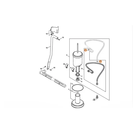 STIHL  Zacisk węża 4255 988 9100